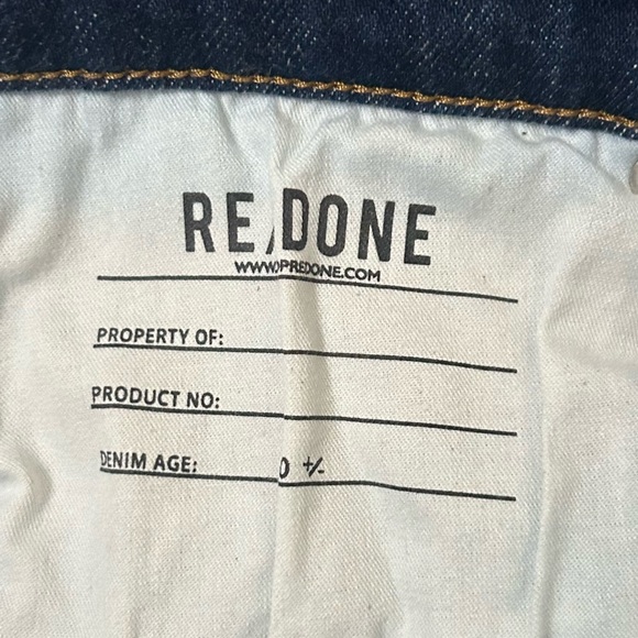 Re/Done | Jeans | Nwt Redone 7s Highrise Skinny Boot Jean In Rigid Like ...
